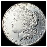 1897-S Silver Morgan Dollar CHOICE AU