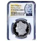 2023-S Morgan Silver Dollar NGC PF70 Ultra Cameo