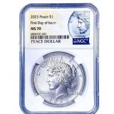 2023 Silver Peace Dollar NGC MS70