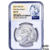 2023 Silver Peace Dollar NGC MS70