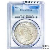 1902-O Morgan Silver Dollar PCGS MS62