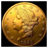 1883-CC $20 Gold Double Eagle