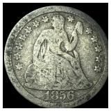 1856 Seated Liberty Dime NICELY CIRCULATED