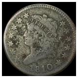 1810 Classic Head Large Cent NICELY CIRCULATED