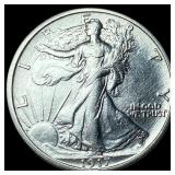 1917-S Silver Walking Liberty Half Dollar CLOSELY