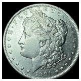 1891-S Silver Morgan Dollar CLOSELY UNCIRCULATED