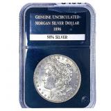 1896 Morgan Silver Dollar  GENUNC