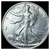 1936-S Silver Walking Liberty Half Dollar CHOICE A