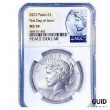 2023-P Silver Peace Dollar NGC MS70