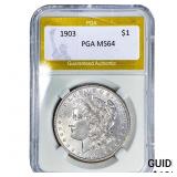 1903 Morgan Silver Dollar PGA MS64
