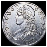 1834 Capped Bust Half Dollar CLOSELY  UNCIRCULATE