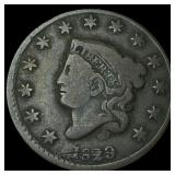 1829 Coronet Head Large Cent NICELY CIRCULATED