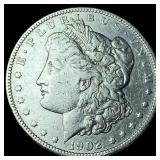 1902 Morgan Silver Dollar NEARLY UNCIRCULATED