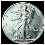 1935-S Silver Walking Liberty Half Dollar CLOSELY