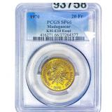 1970 Madagascar 20 Francs KM-E10 Essai PCGS SP66