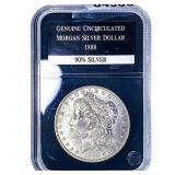 1888 Morgan Silver Dollar  GENUNC