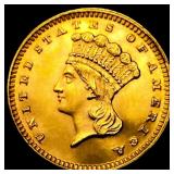 1887 Rare Gold Dollar