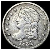 1834 Capped Bust Half Dime LIGHTLY CIRCULATED