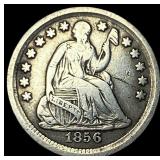 1856 Seated Liberty Half Dime LIGHTLY CIRCULATED