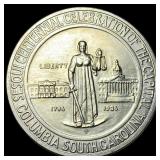 1936-D Columbia Sesquicentennial Half Dollar UNCIR