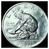 1925-S Silver California Diamond Jubilee Half Doll