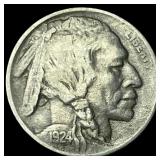 1924-D Buffalo Nickel CLOSELY UNCIRCULATED
