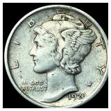 1920-D Silver Mercury Dime CLOSELY UNCIRCULATED