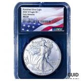 2022-W Silver Eagle NGC MS69 Burnished