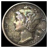 1920-S Silver Mercury Dime NEARLY UNCIRCULATED