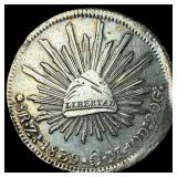 1839-Mo MF Mexico Silver 8 Reales HIGH GRADE