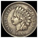 1859 Indian Head Cent LIGHTLY CIRCULATED
