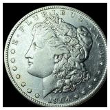 1904-S Silver Morgan Dollar NEARLY UNCIRCULATED
