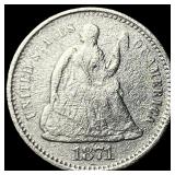 1871-S Silver Half Dime HIGH GRADE