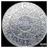 1352[1933] Morocco Silver 20 Francs
