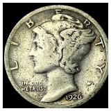 1926-S Silver Mercury Dime LIGHTLY CIRCULATED
