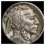 1921-S Buffalo Nickel NEARLY UNCIRCULATED