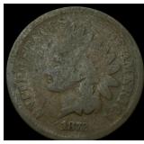 1872 Indian Head Cent NICELY CIRCULATED