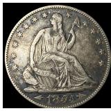 1855-O Silver Half Dollar NEARLY UNCIRCULATED
