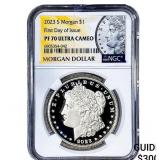2023-S Morgan Silver Dollar NGC PF70 Ultra Cameo