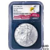 2019 Silver Eagle NGC MS70