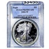 2004-W Silver Eagle PCGS PR69 DCAM