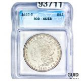 1886-S Morgan Silver Dollar ICG AU53