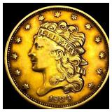 1834 $5 Gold Half Eagle