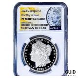 2023-S Morgan Silver Dollar NGC PF70 Ultra Cameo