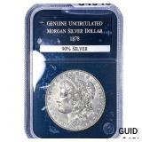1878 Morgan Silver Dollar  GENUNC
