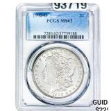 1902-O Morgan Silver Dollar PCGS MS62
