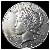 1928 Silver Peace Dollar HIGH GRADE