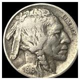 1916-D Buffalo Nickel LIGHTLY CIRCULATED
