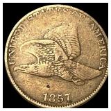 1857 Flying Eagle Cent LIGHTLY CIRCULATED