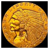 1927 Indian Head $2.50 Gold Quarter Eagle CLOSELY